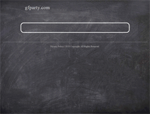 Tablet Screenshot of gfparty.com